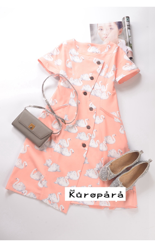 スワン柄ワンピース レディース服 カテゴリ スワン柄ワンピース レディース服 カテゴリ