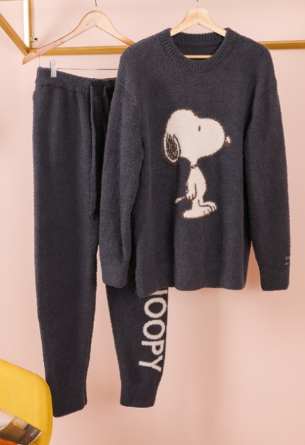 Peanuts Homme メンズ ベビモコ ジャガードプルオーバー Homme ベビモコ ジャガードロングパンツ レディース服 カテゴリ