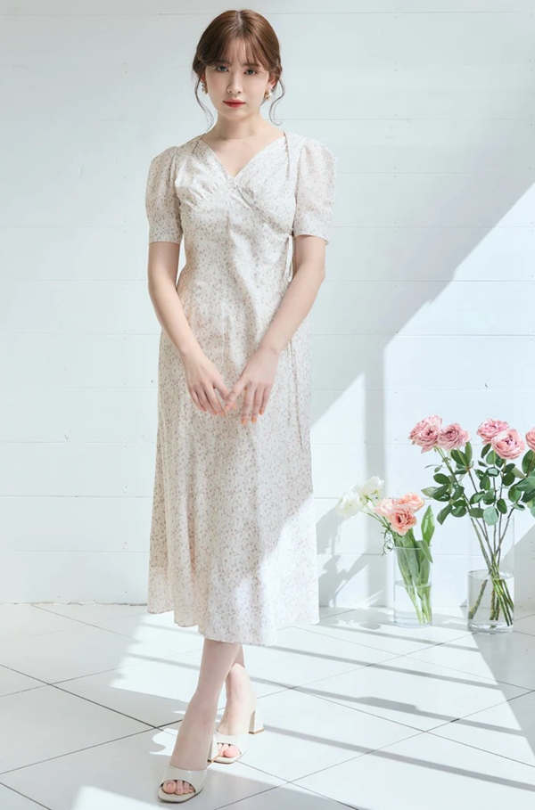5月上旬入荷予定 Palermo Wrap-Effect Dress
