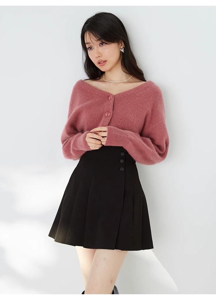 サイドプリーツスカショーパン
