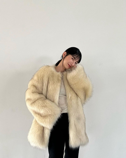 CLANE（クラネ）の「CLANE/クラネ/NO COLLAR VOLUME ECO FUR COAT（その他アウター）」 - WEAR