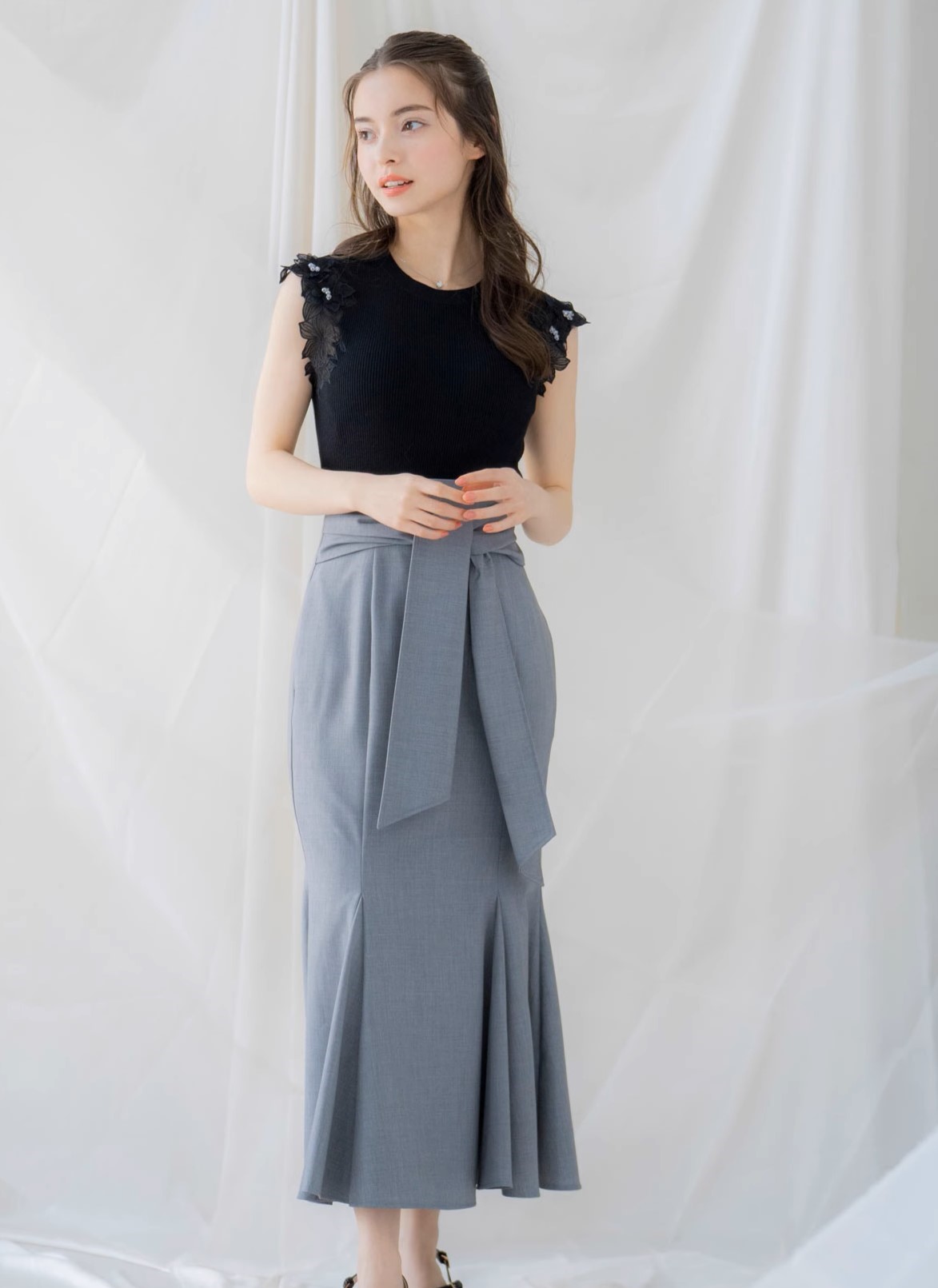 SSサイズあり】タイデザインスカート | タイトスカート | Noela OFFICIAL WEB STORE