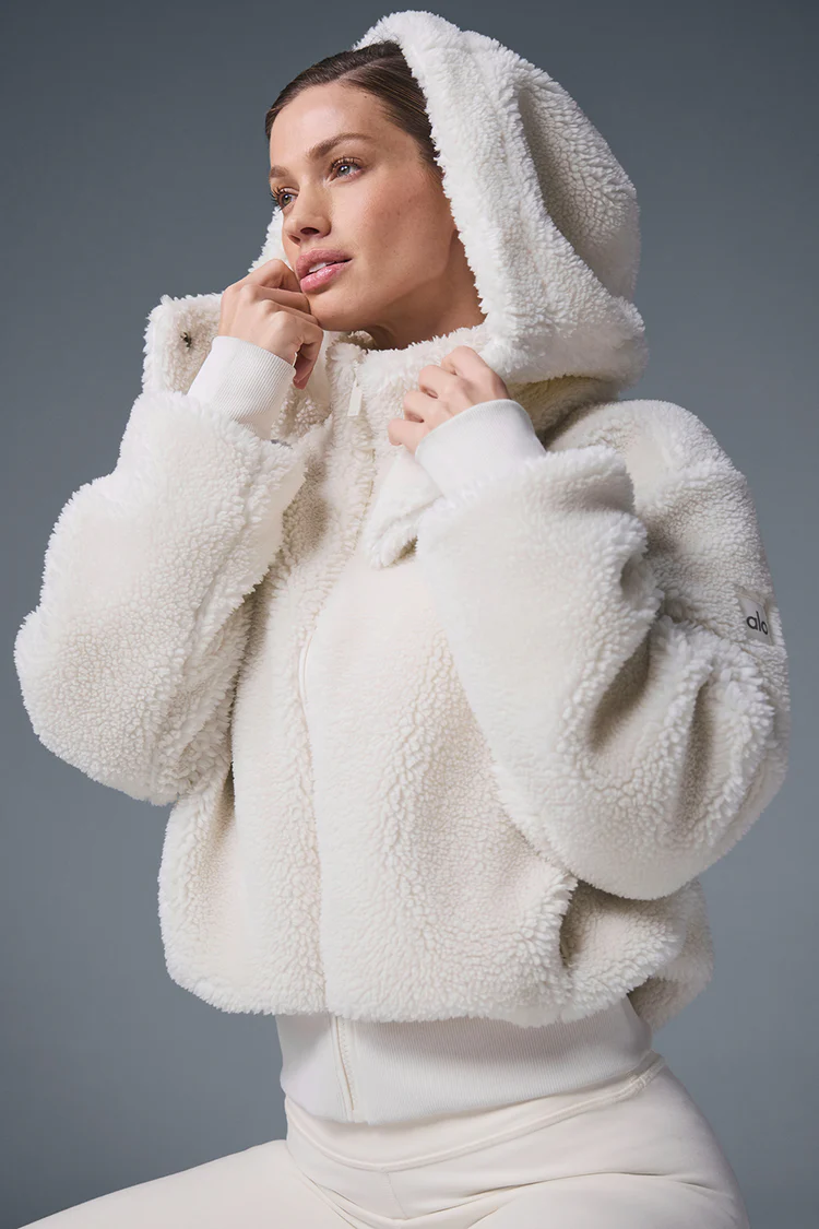 alo】大人気☆フォクシー シェルパ ジャケット Foxy Sherpa ジャケット